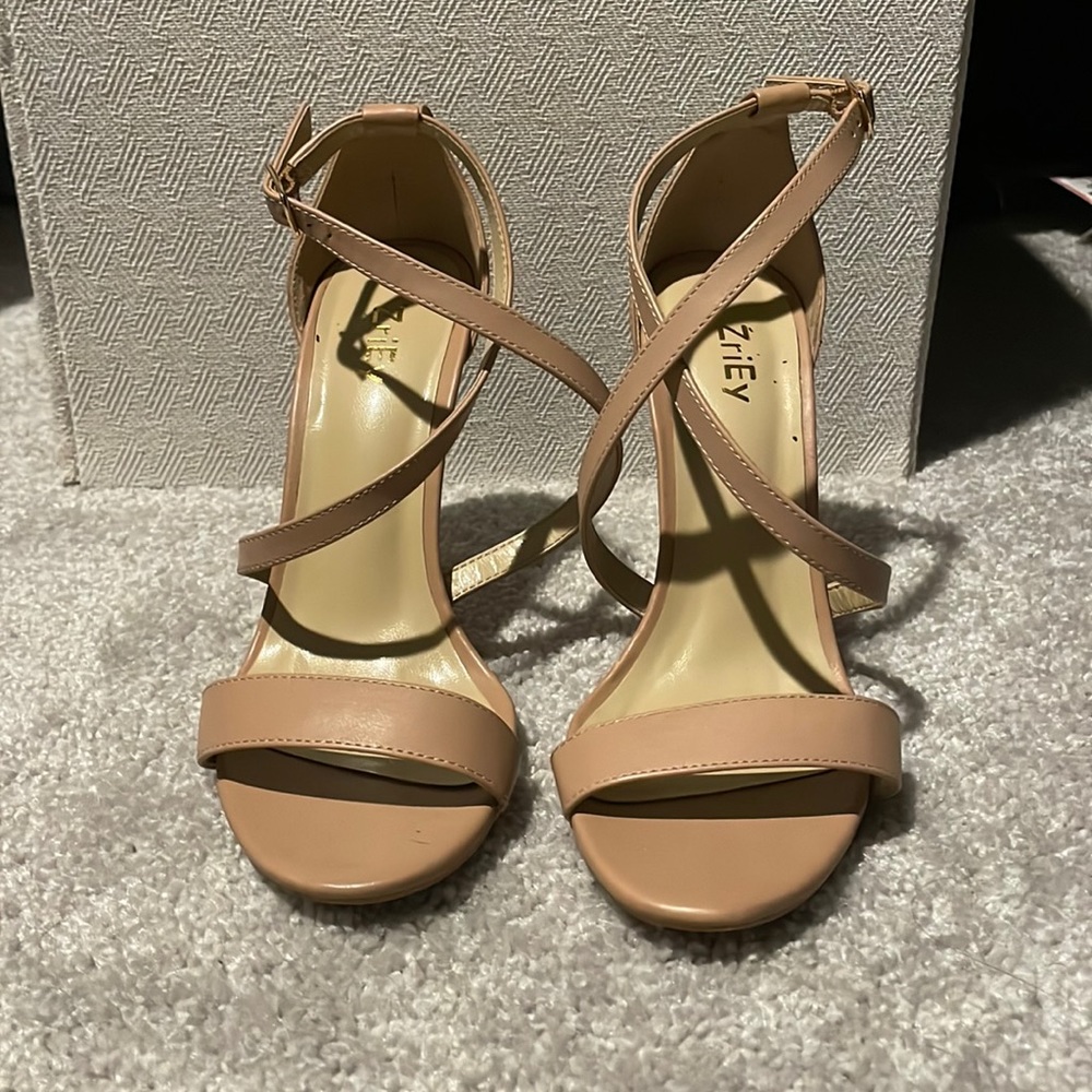 Nude Amazon Wedding Heels